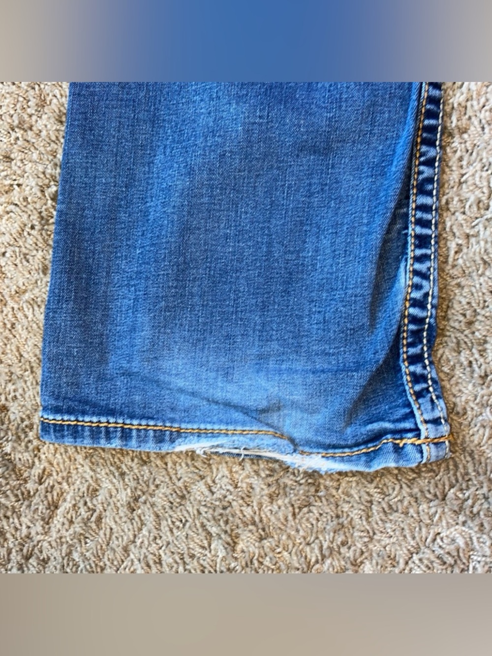 BKE Payton Jeans Women 34 Blue Bootcut Mid Rise Buckle Medium Wash Stretch - Picture 11 of 11